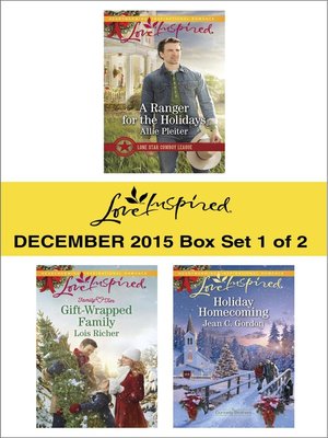 cover image of Love Inspired December 2015, Box Set 1 of 2